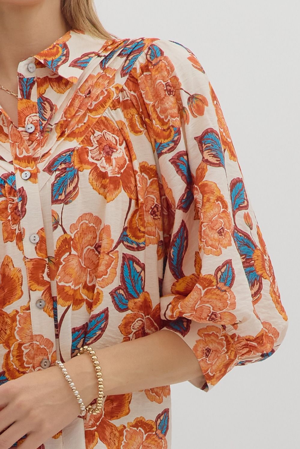 Floral Fantasy Blouse