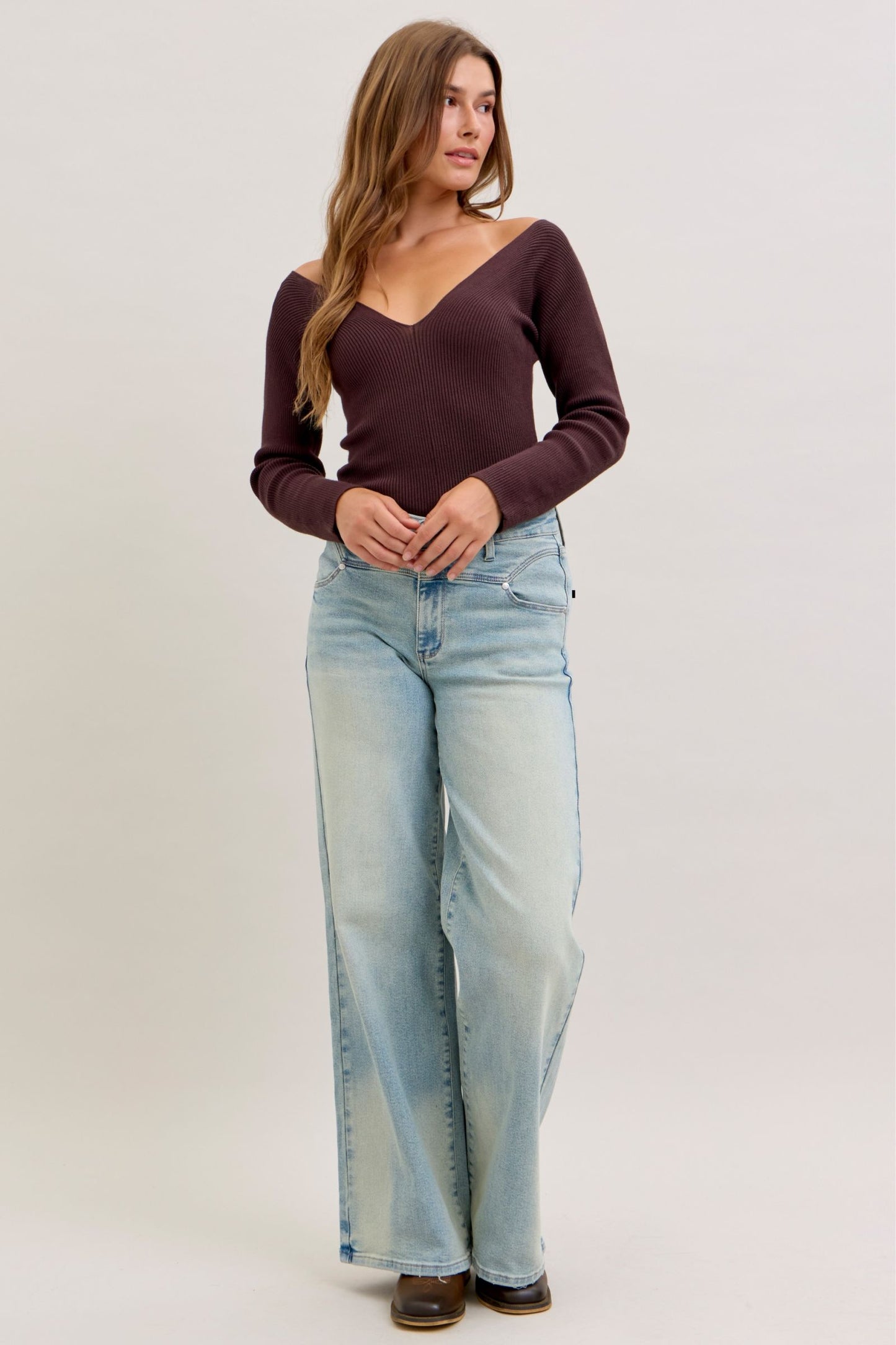 Judy Blue High Waist Cindy Straight Leg