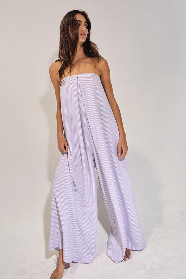 Strapless Flowy Jumpsuit