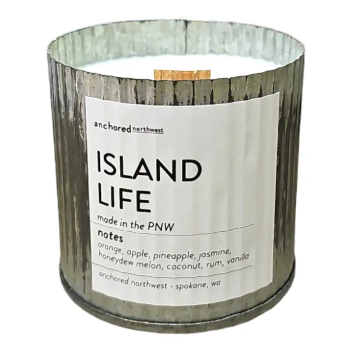 Island Life Wood Wick Candle