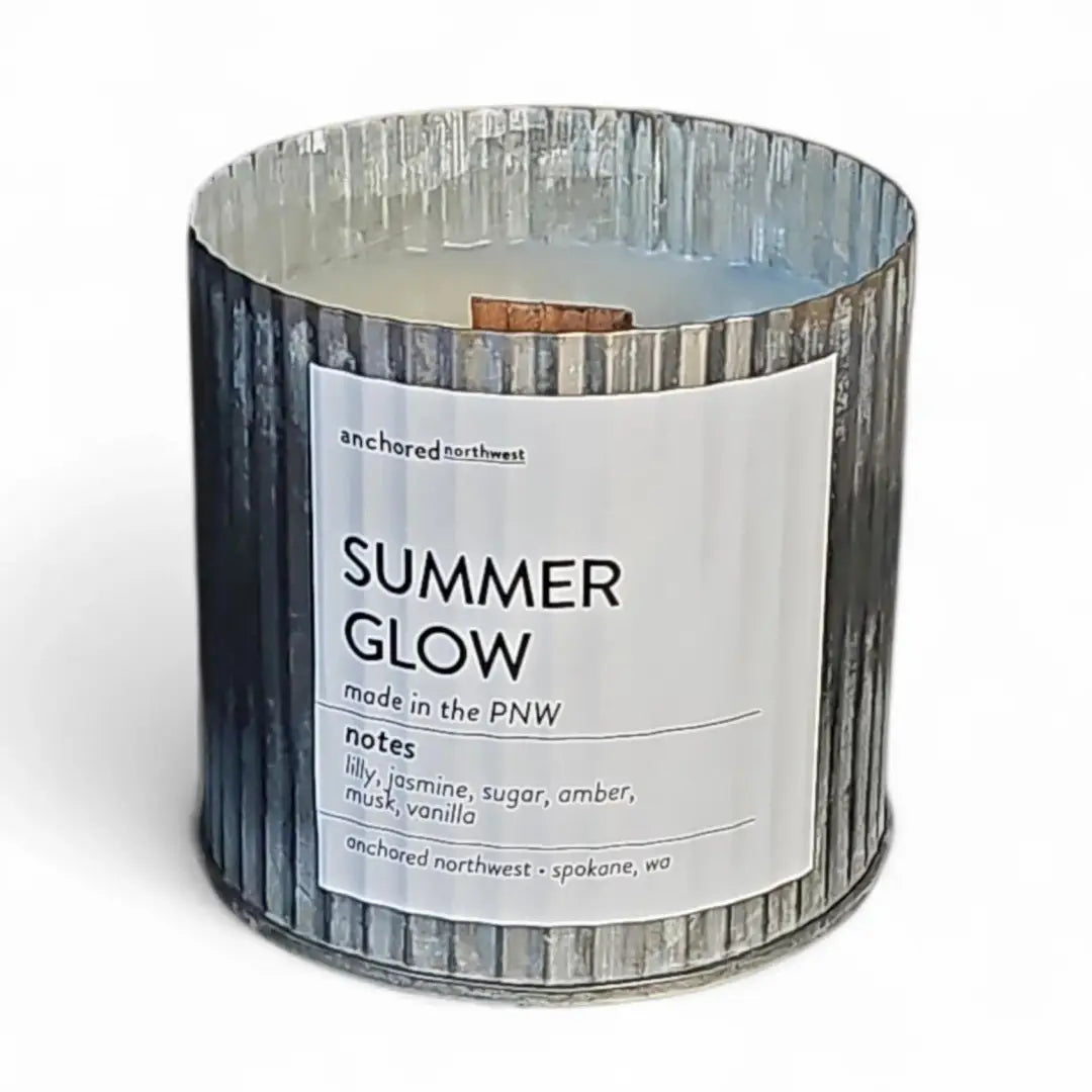 Summer Glow Wood Wick Candle