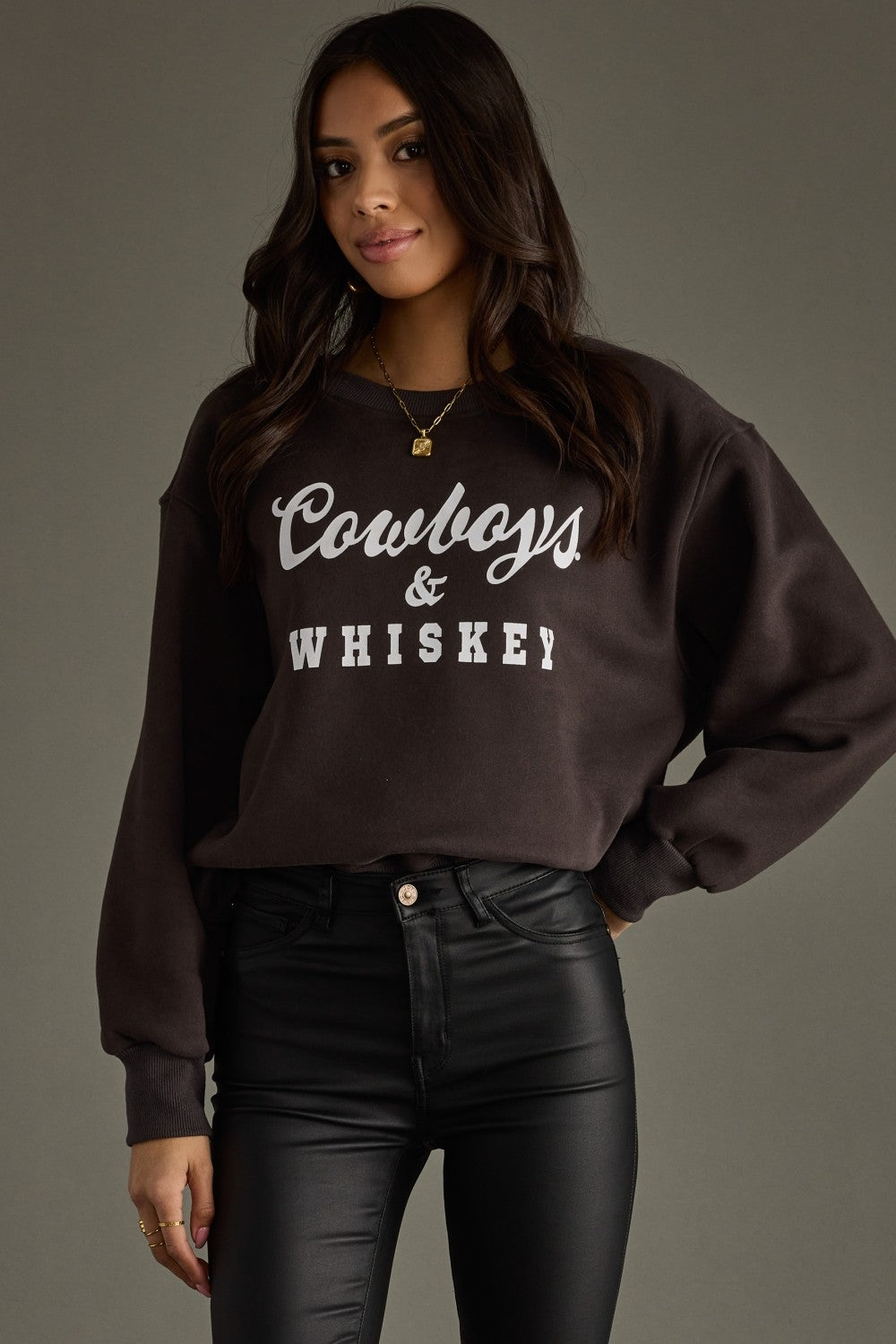 Cowboys & Whiskey Sweatshirt