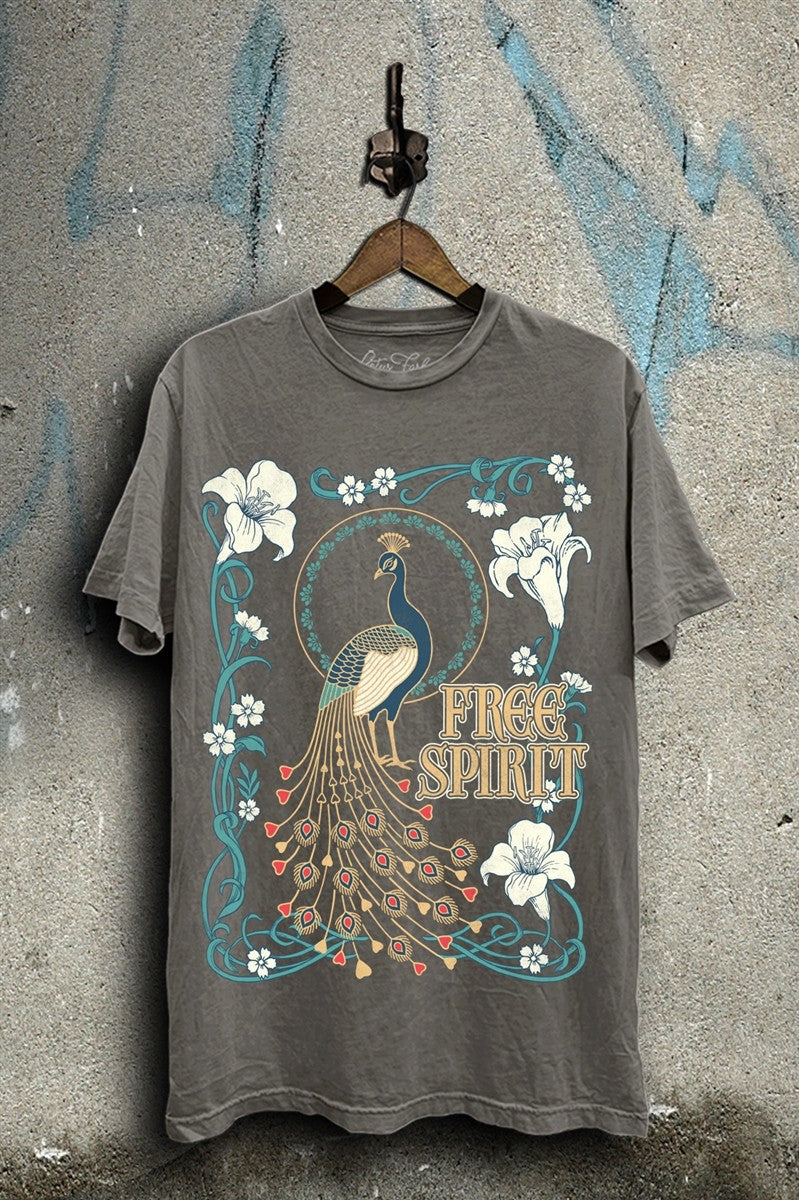 Free Spirit Peacock Graphic