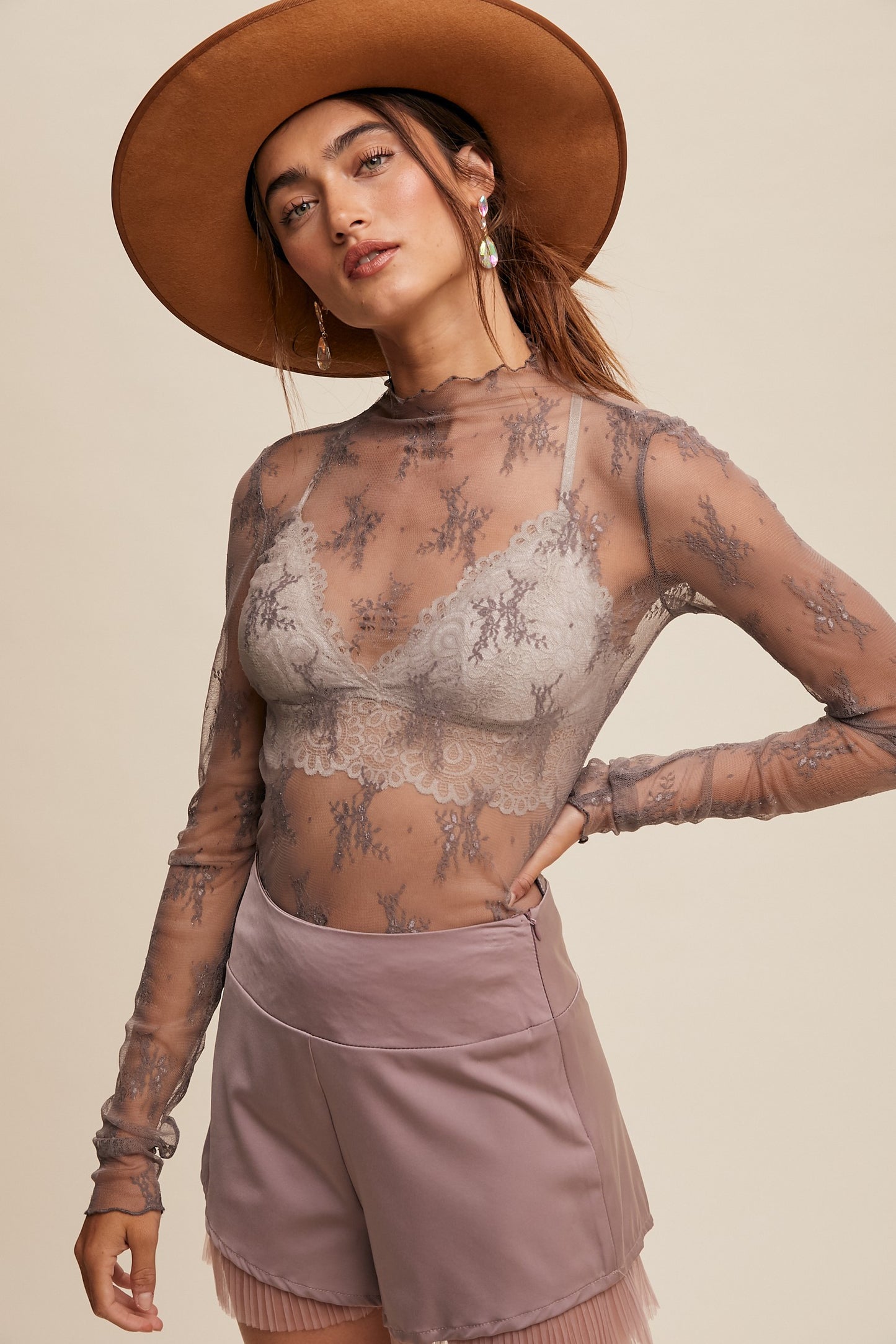 Lace Layering Top