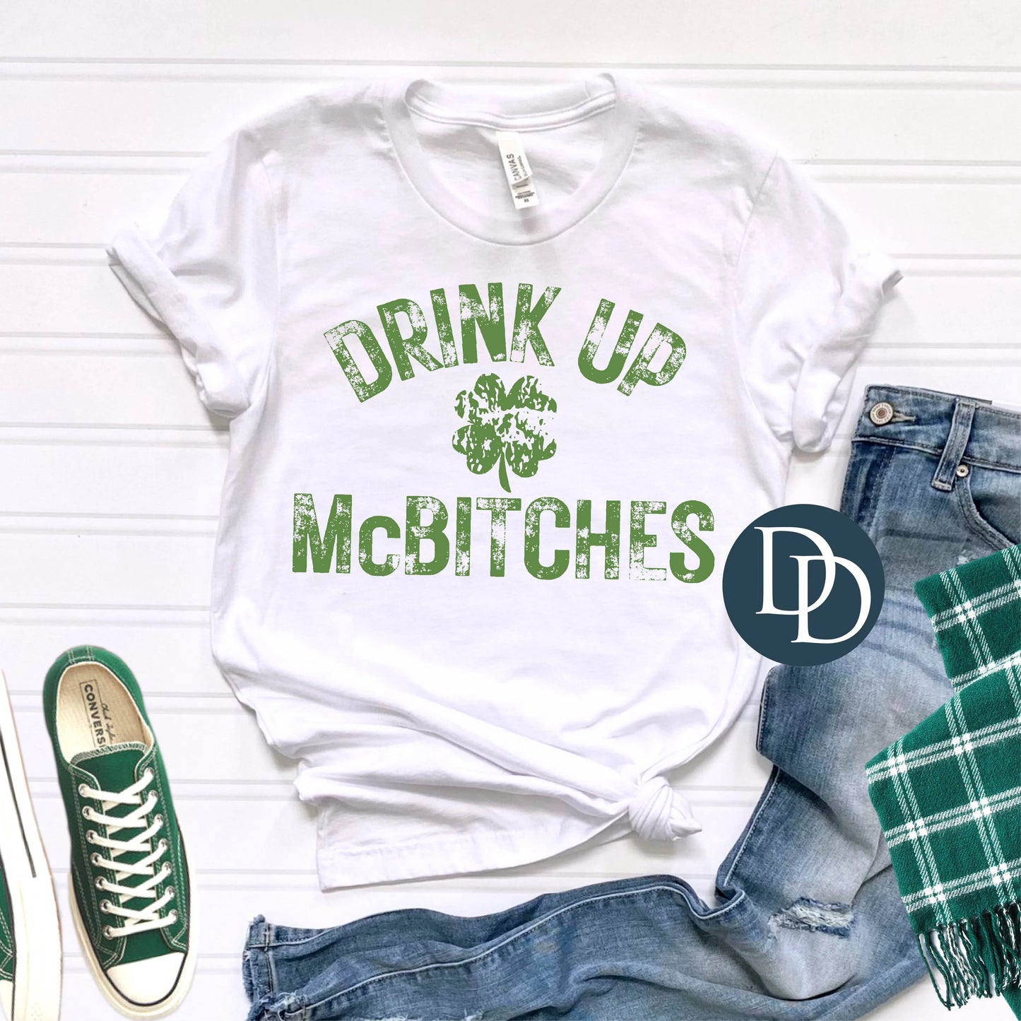 'Drink Up McB*tches' Graphic