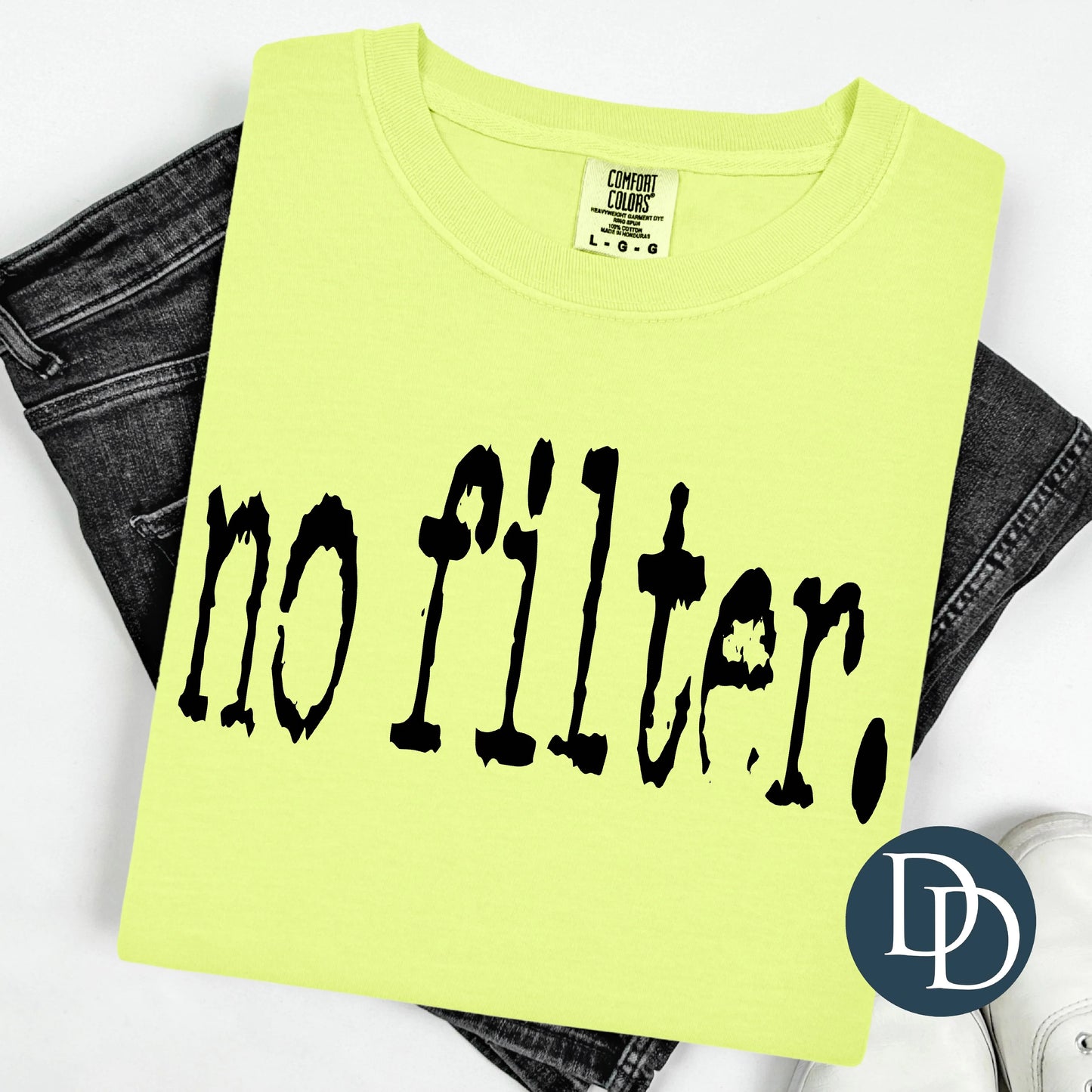 'No Filter' Graphic