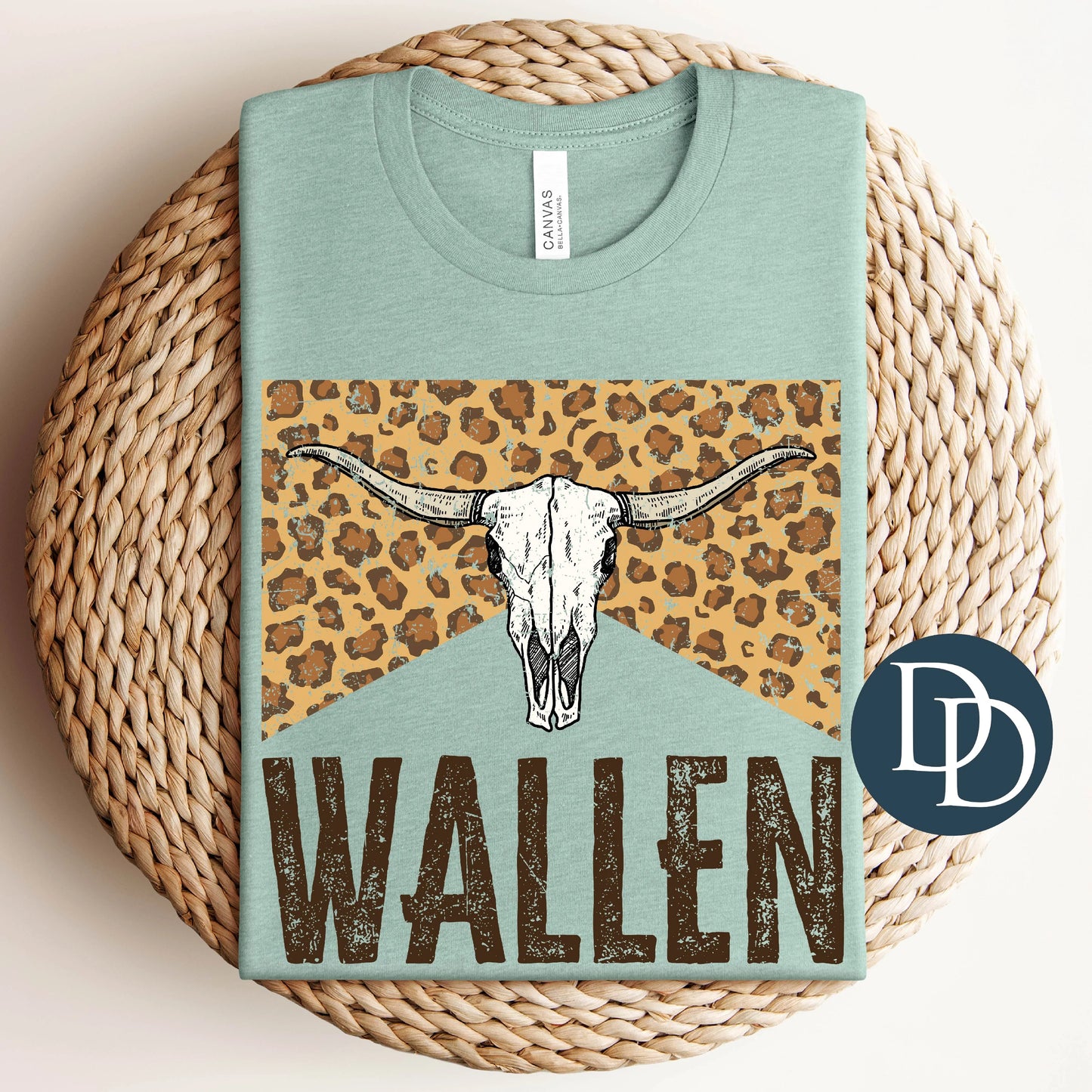 'Wallen Leopard Cow Head' Graphic