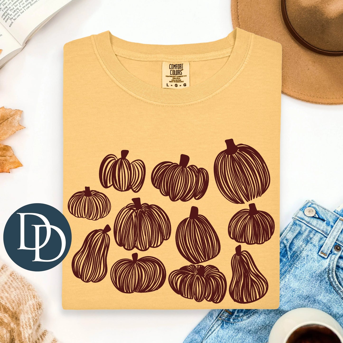 'Pumpkin Sketches' Graphic