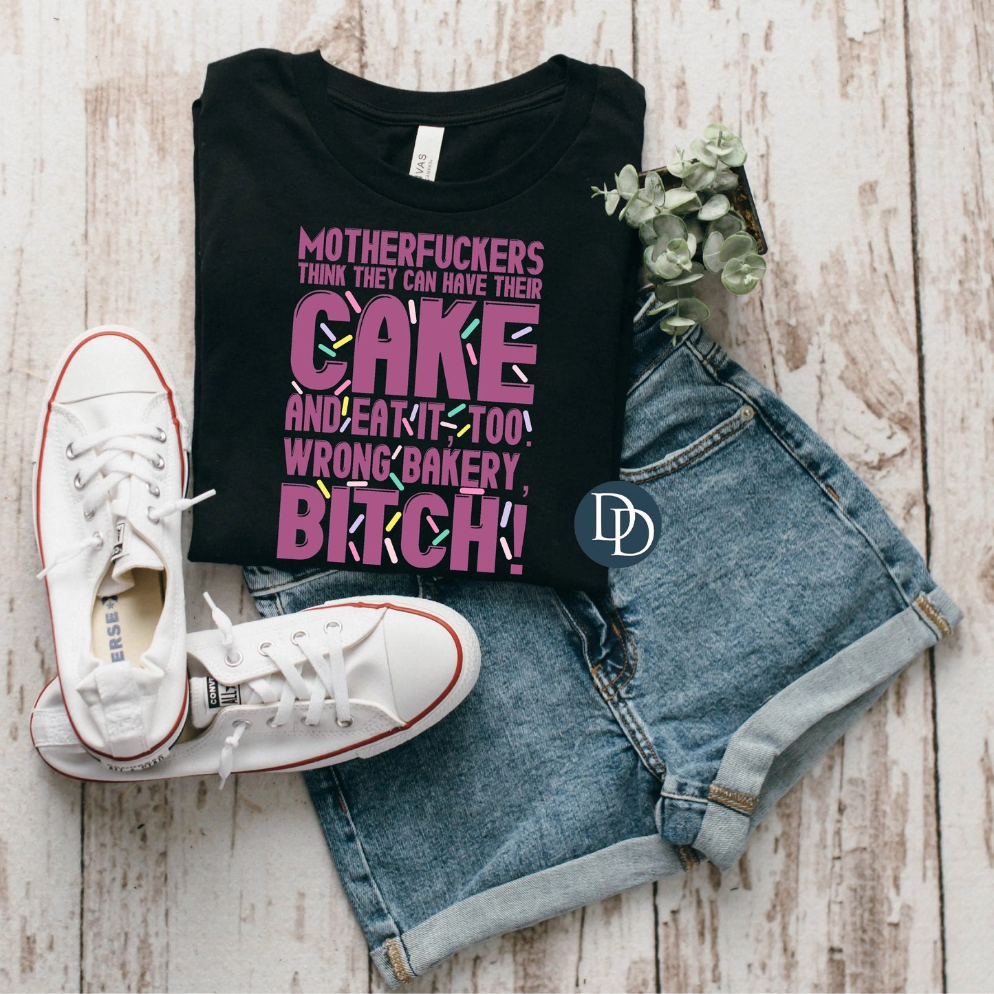 'Wrong Bakery' Graphic