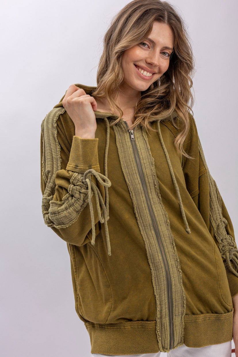 Mila Zip Up Hoodie