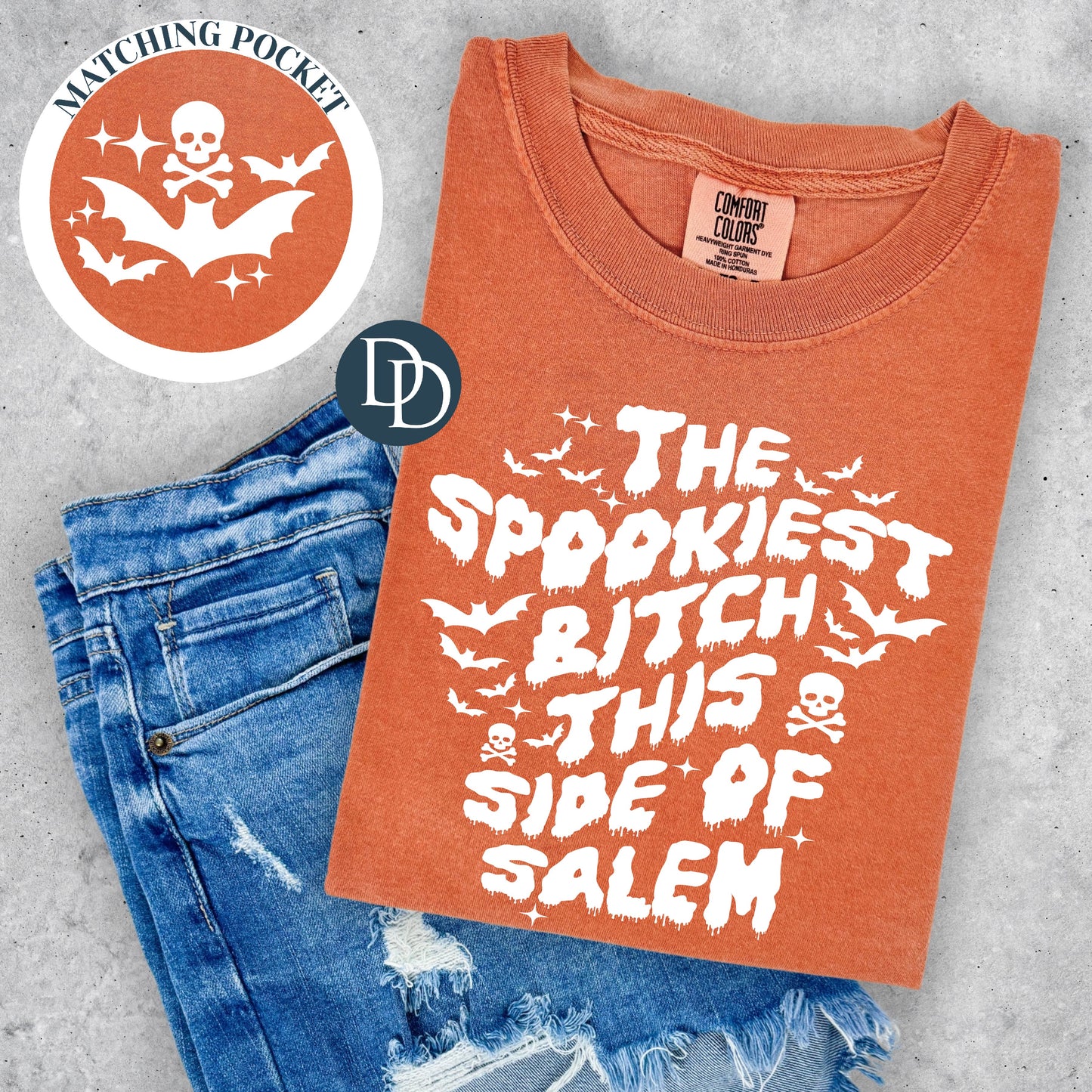 'The Spookiest B*tch This Side Of Salem' Graphic