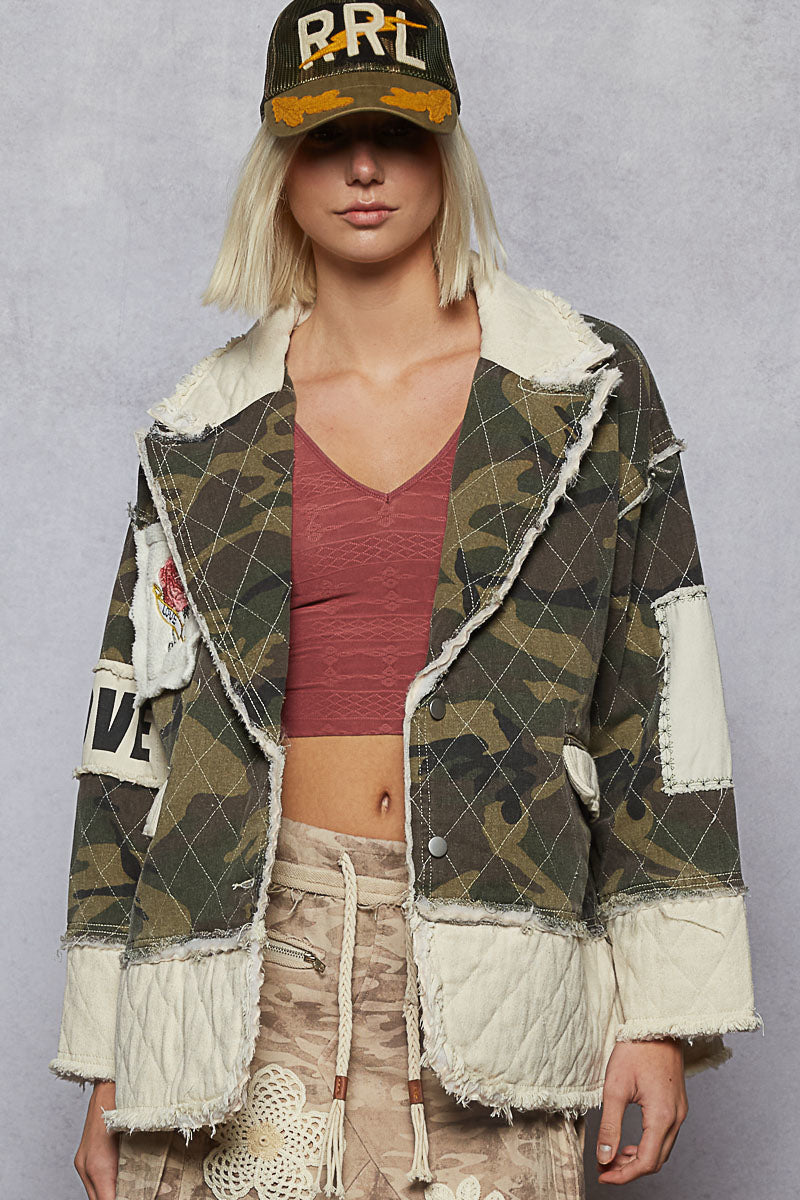 Treasure Your Heart Camo Jacket