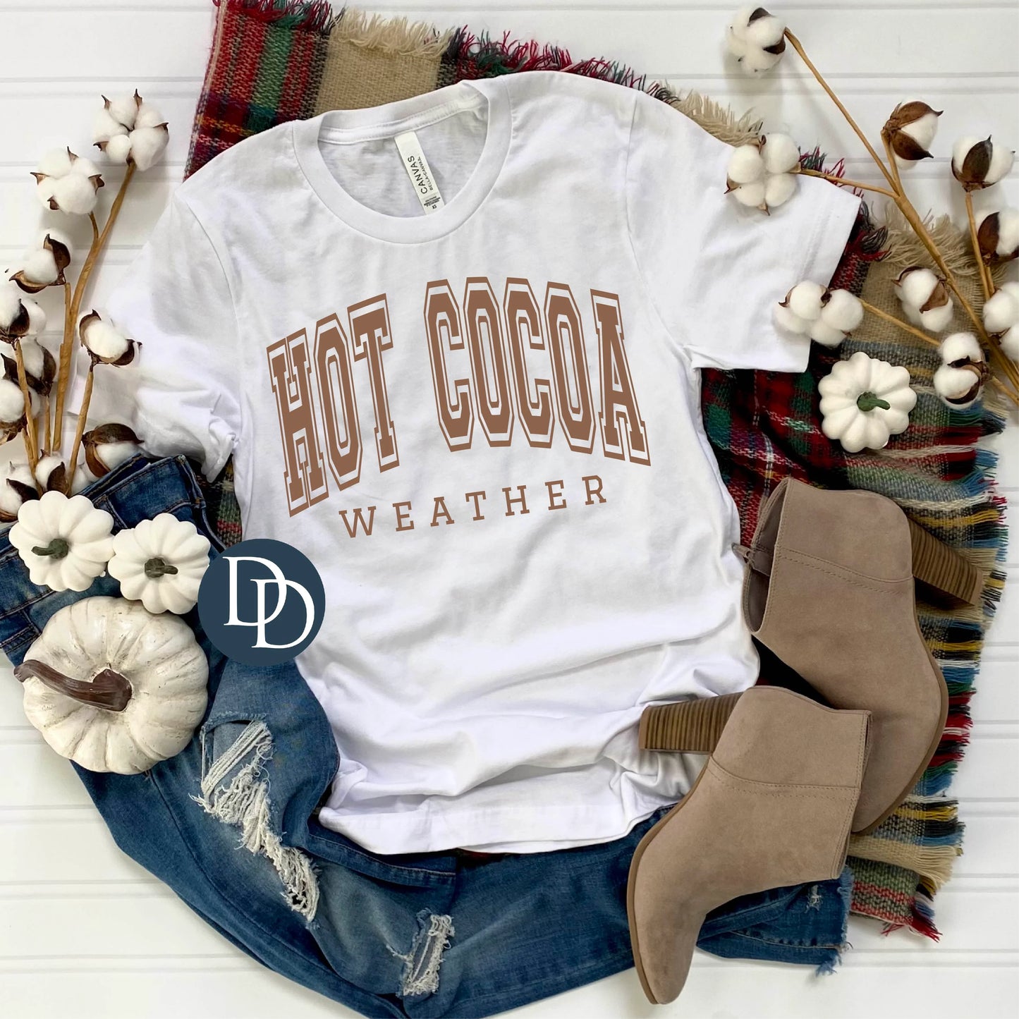 'Hot Cocoa Weather' Graphic