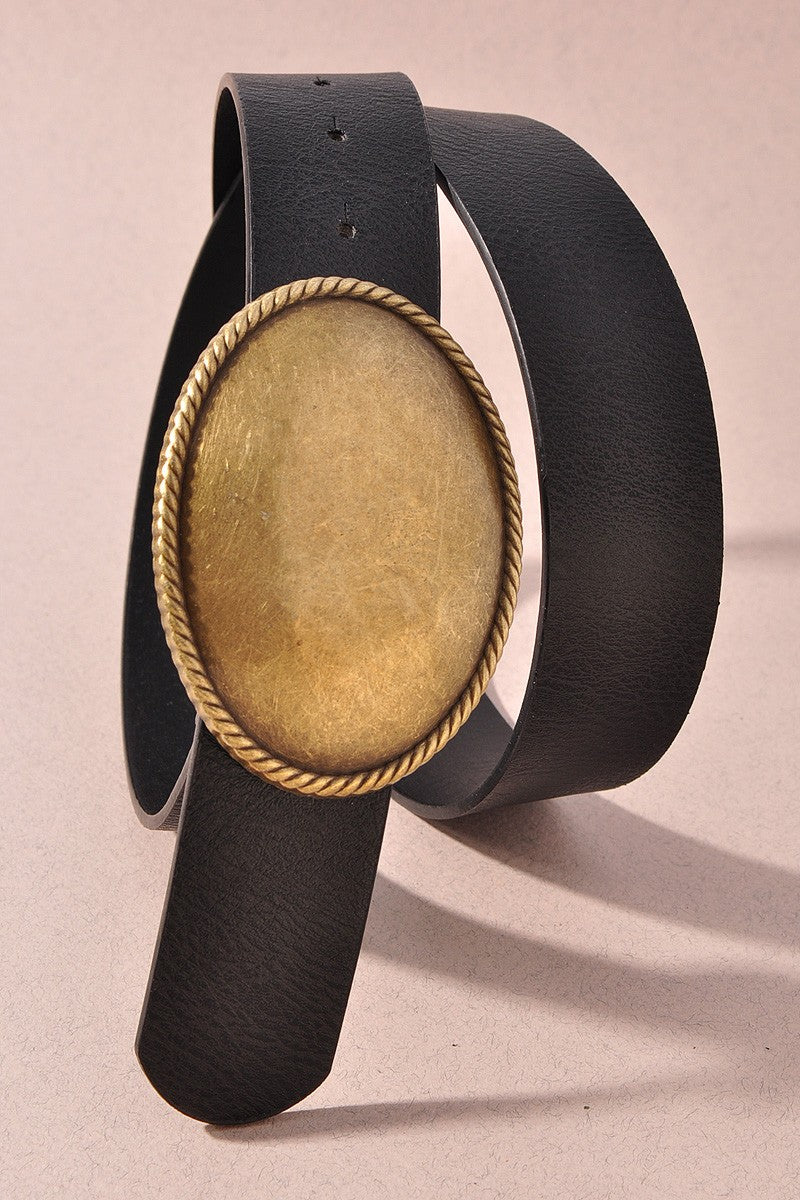 Western Oval Bucket Belt