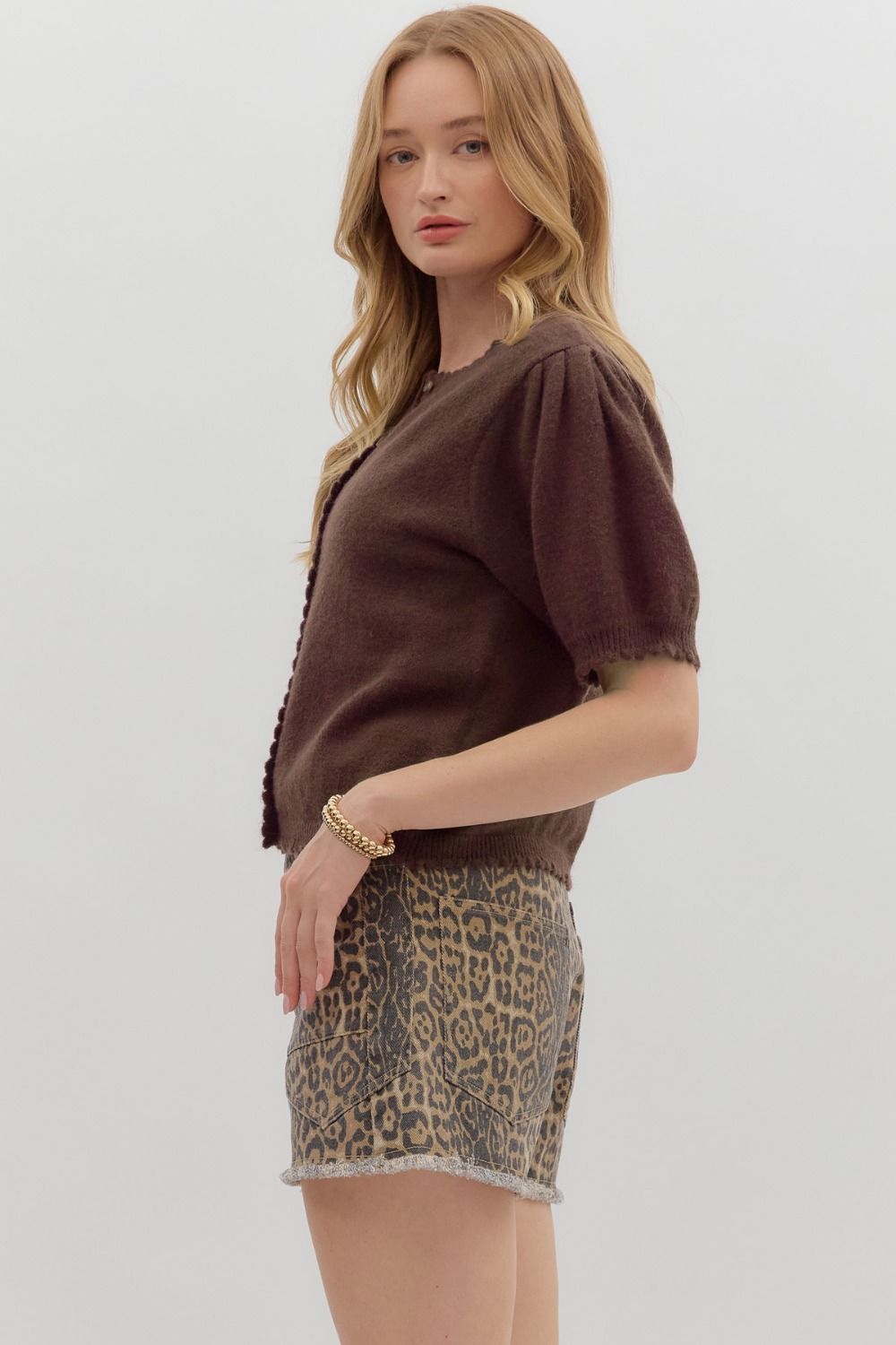 Blair Short Sleeve Cardigan