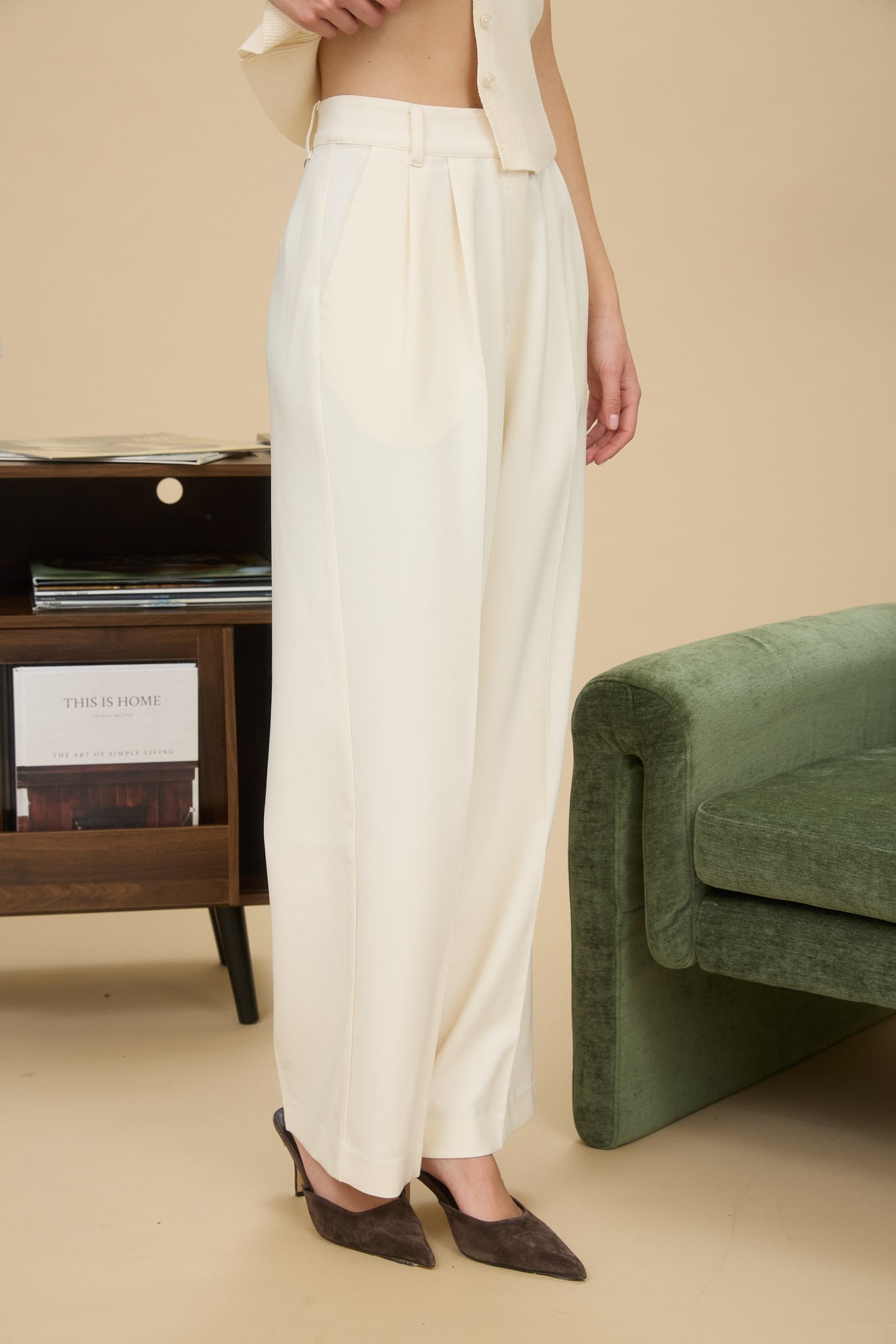 Alisson Pleated Dress Pants