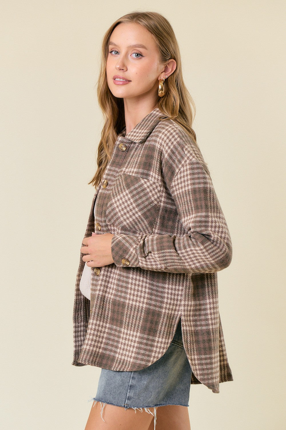 Kennedy Plaid Shacket