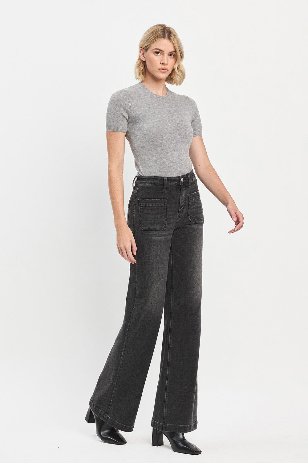 Olivia High Rise Trouser Jeans