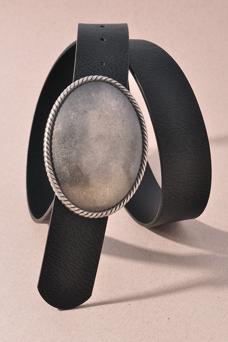 Western Oval Bucket Belt