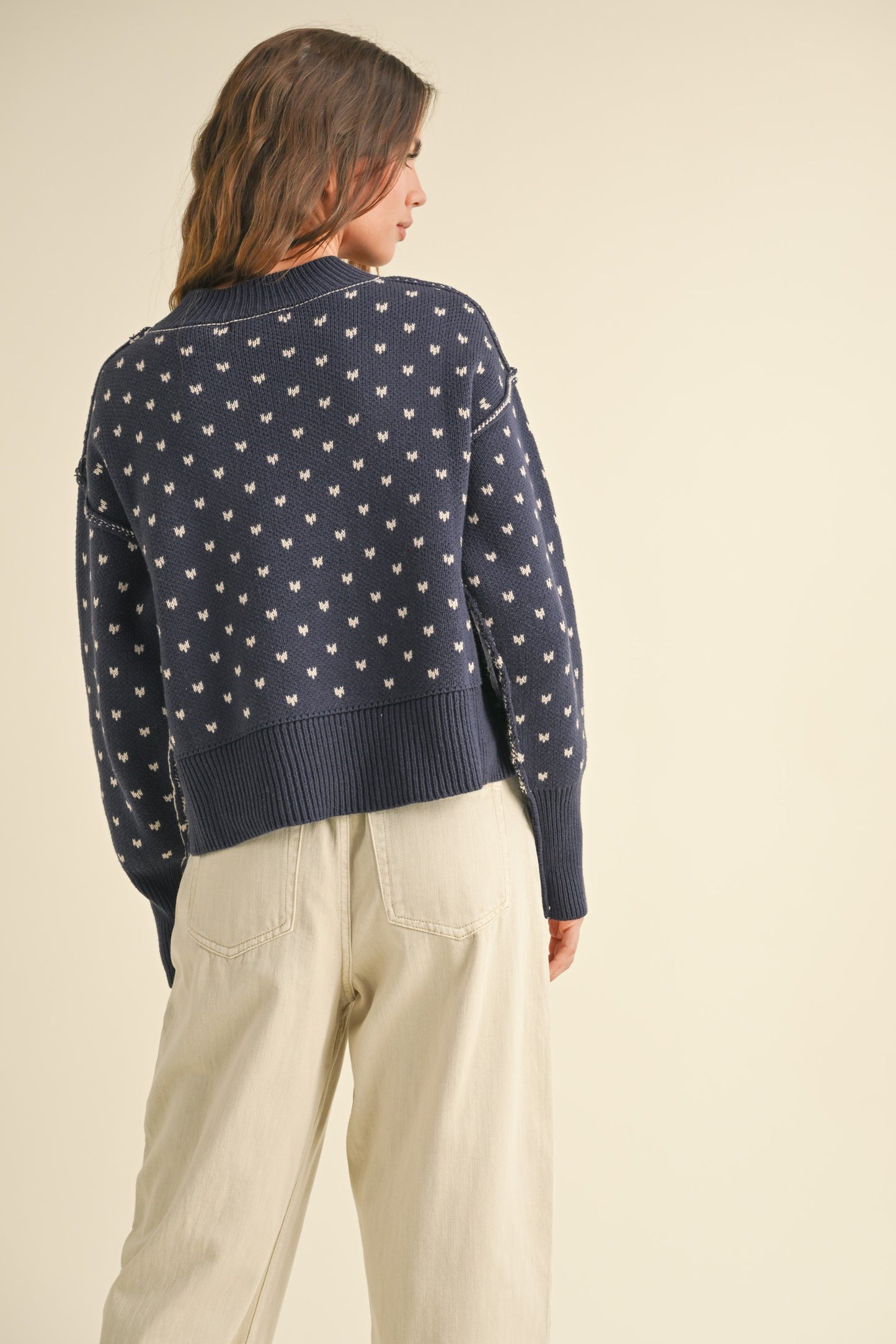 You Have My Heart Crop Sweater