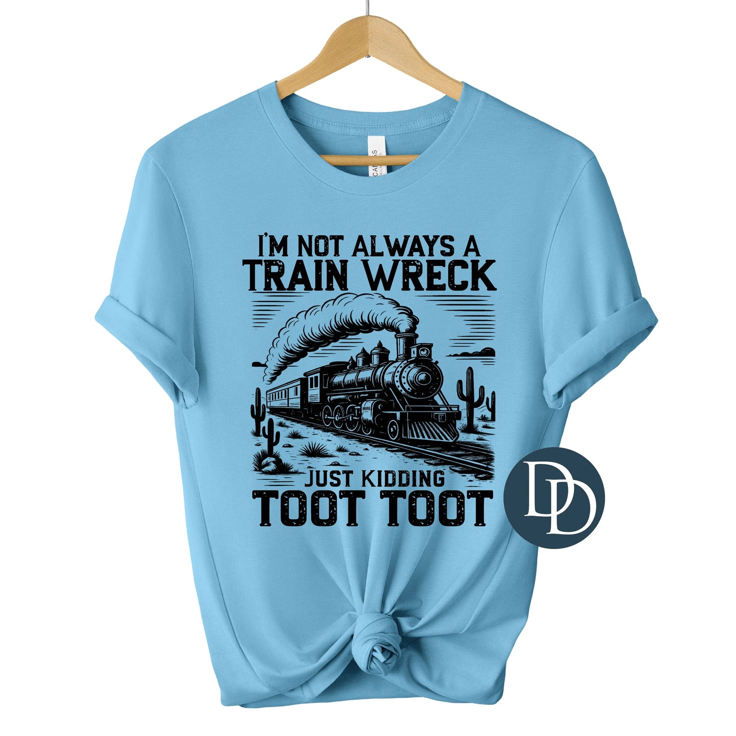 'Train Wreck Toot Toot' Graphic