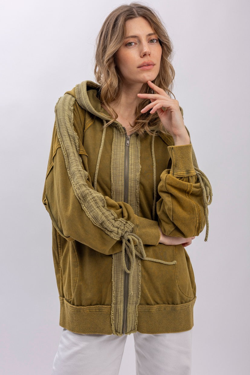 Mila Zip Up Hoodie