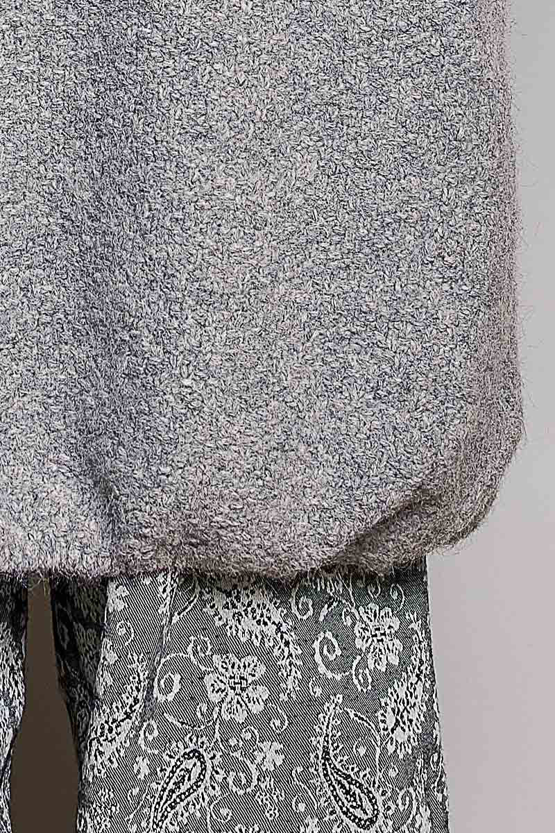Alessandra Long Open Sweater Cardi