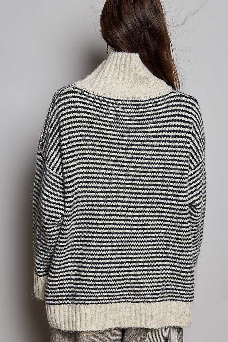 Carter Striped Cardi
