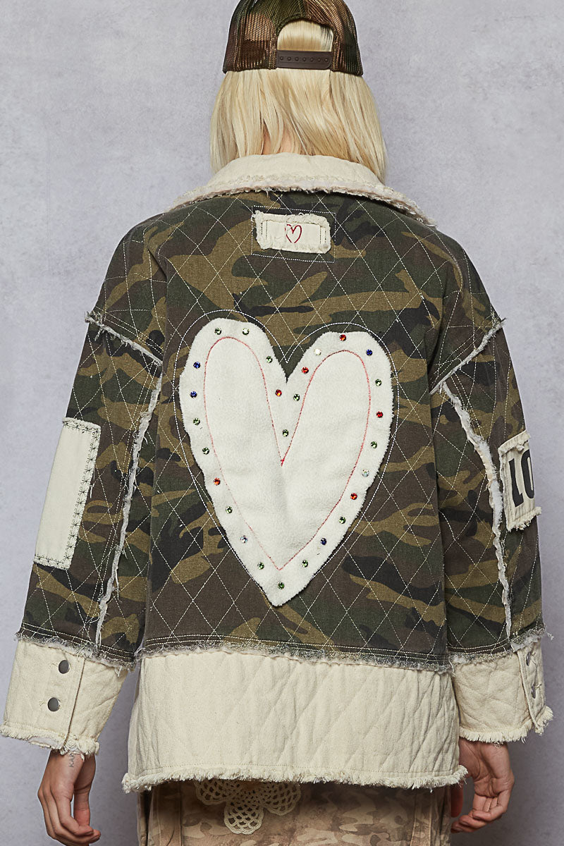 Treasure Your Heart Camo Jacket