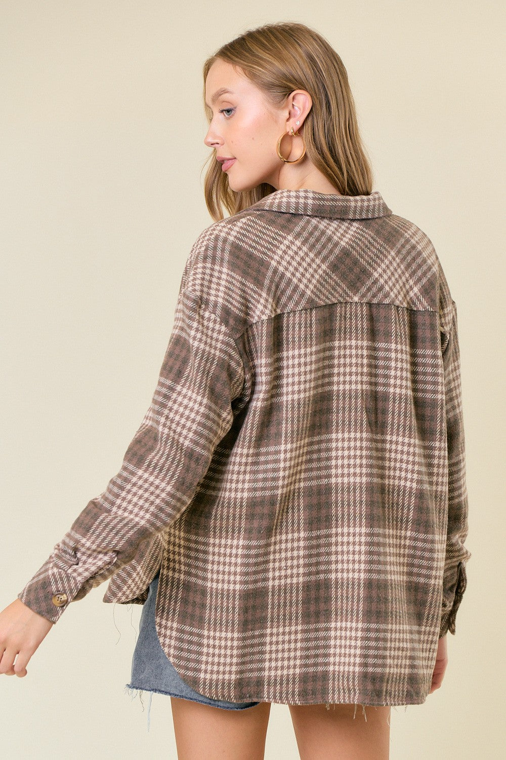 Kennedy Plaid Shacket