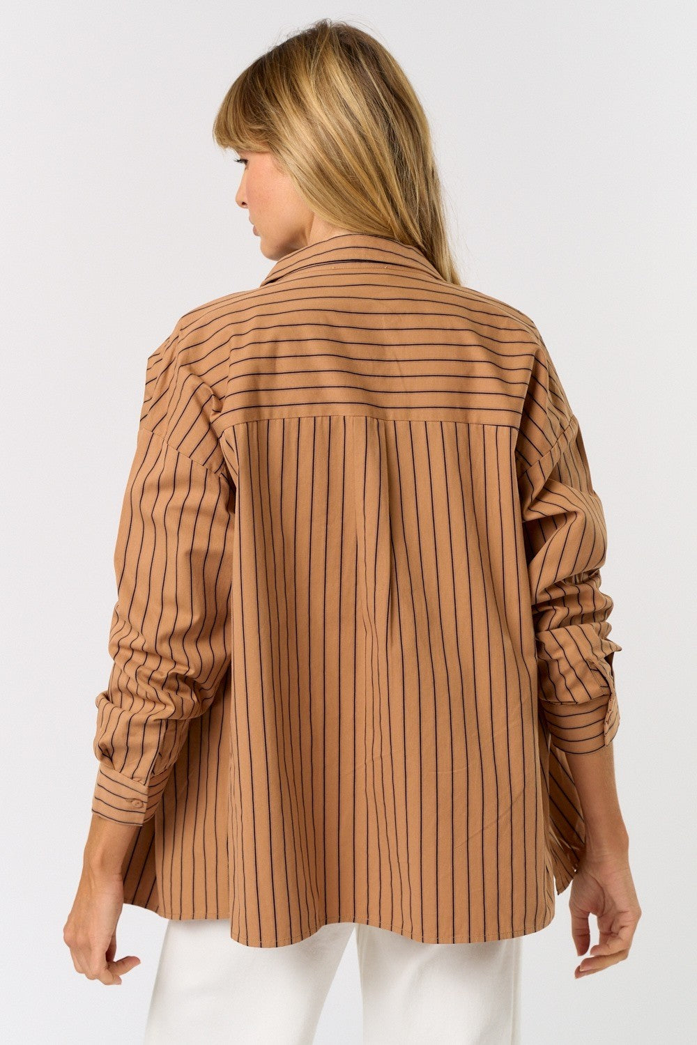 Elowen Stripe Oversized Top