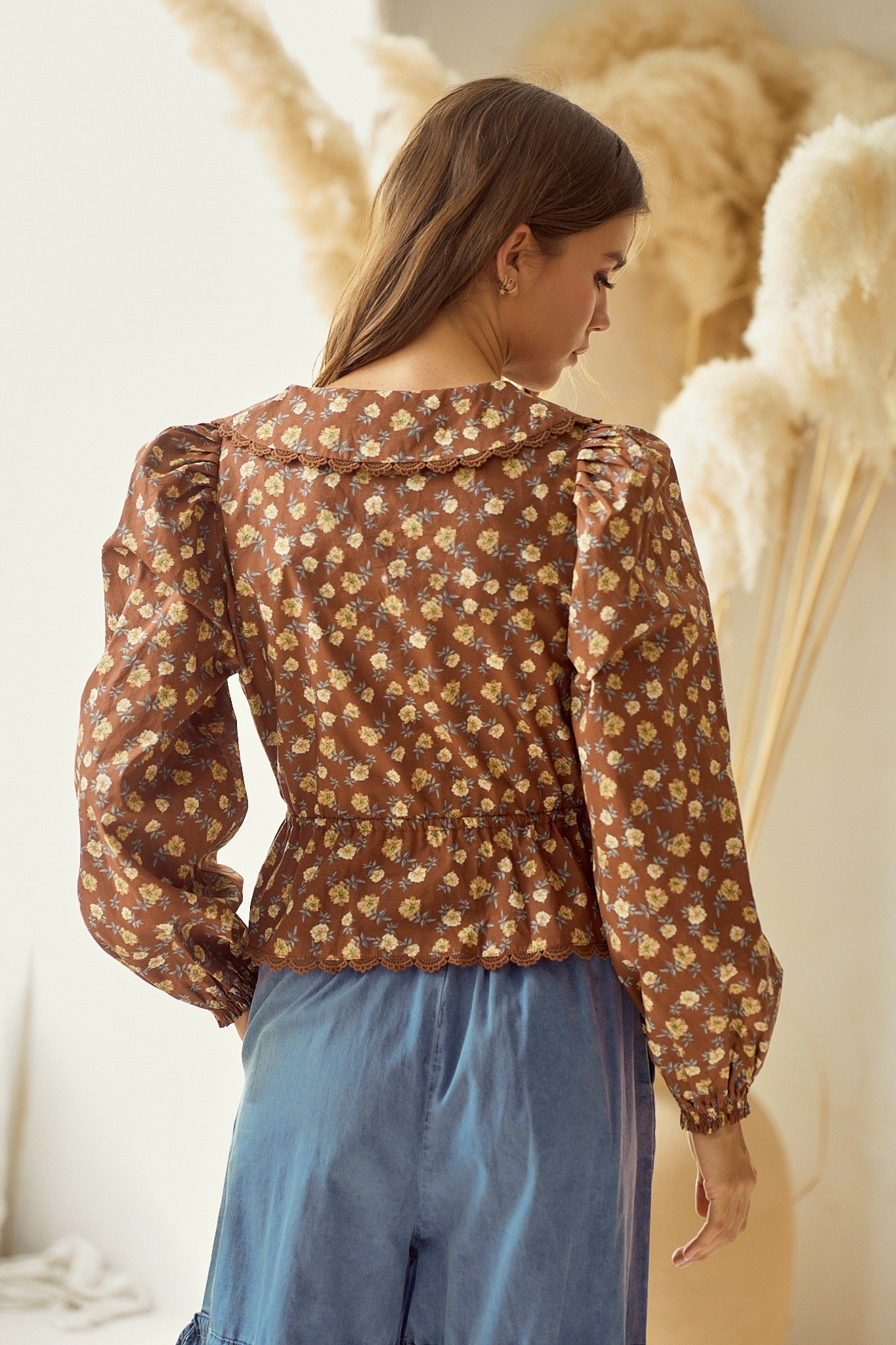 Sailor Floral Blouse