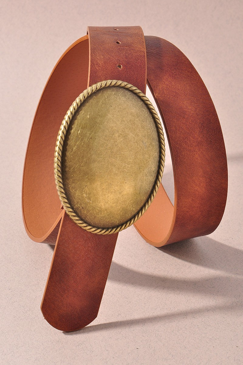Western Oval Bucket Belt