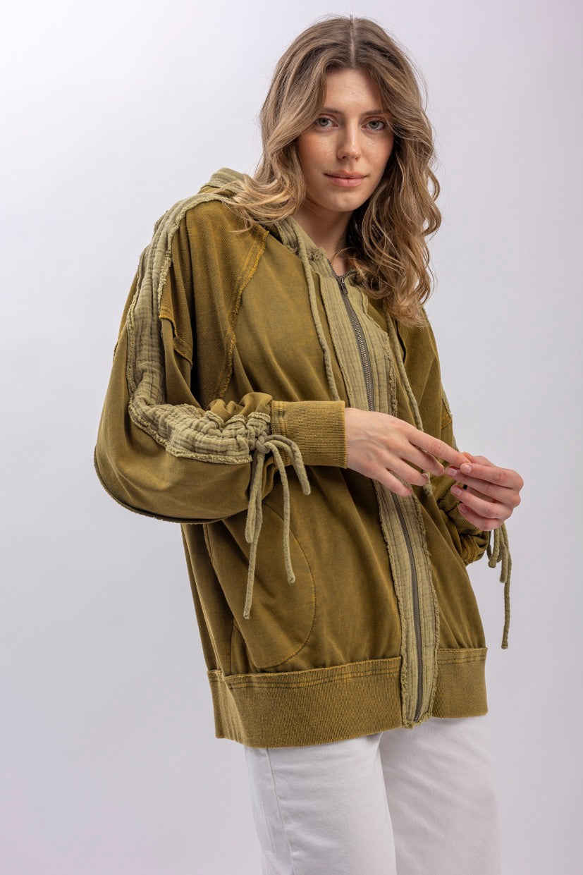 Mila Zip Up Hoodie