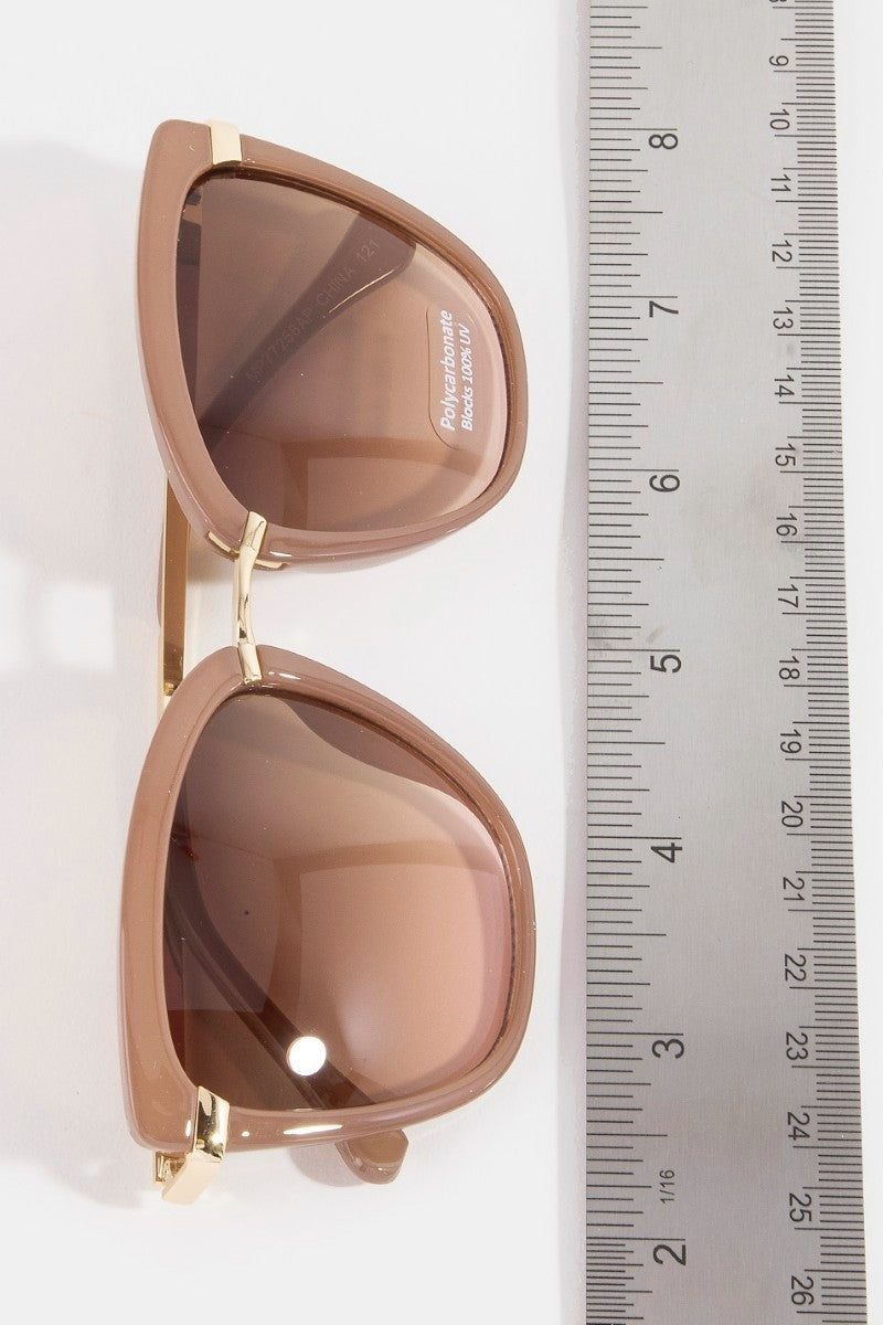 Lilith Double Bar Bridge Sunglasses