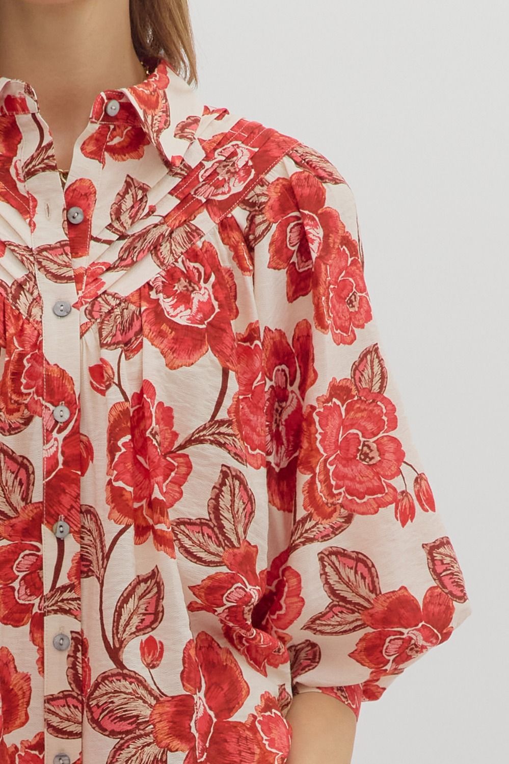 Floral Fantasy Blouse