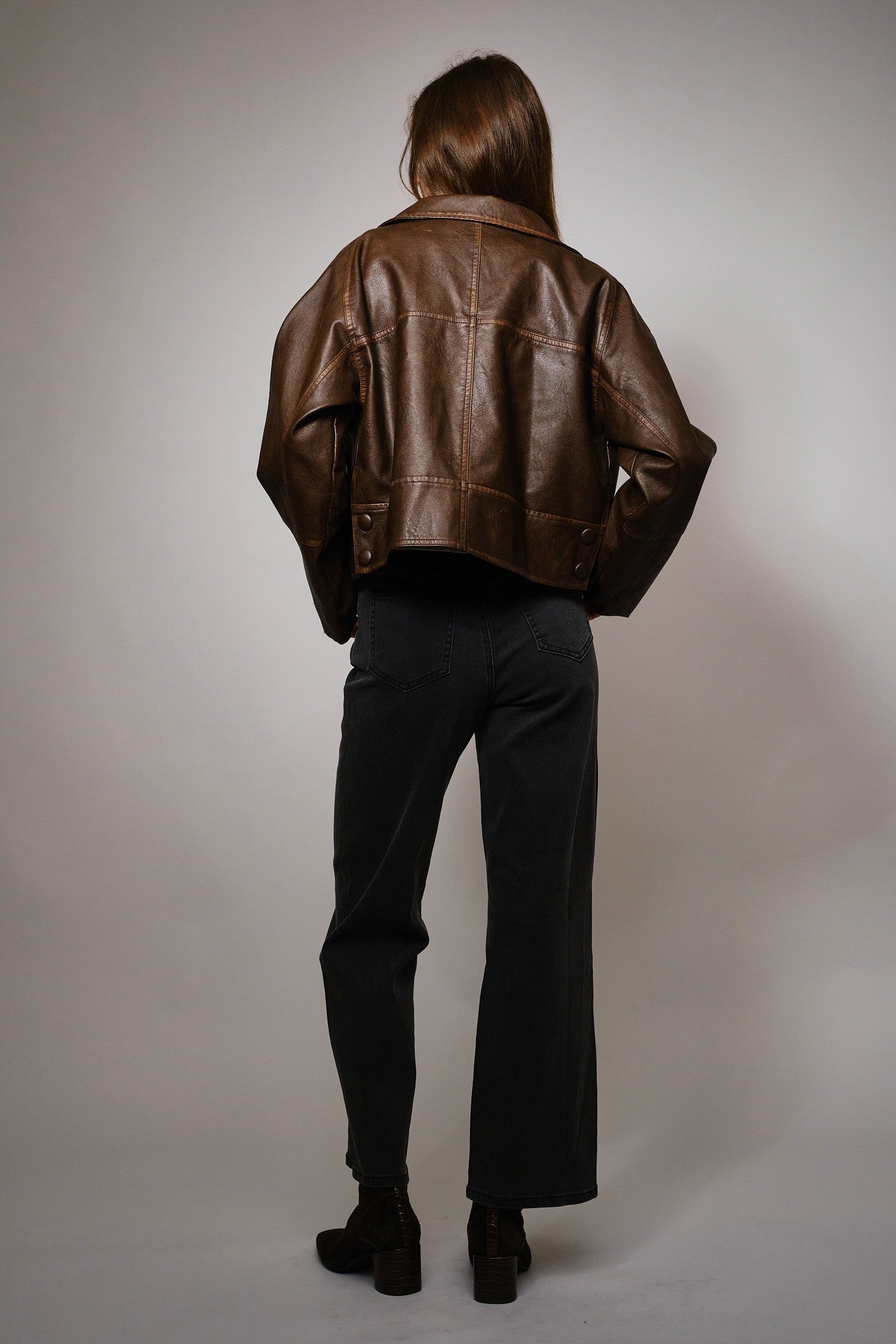 Esmeralda Vegan Leather Jacket