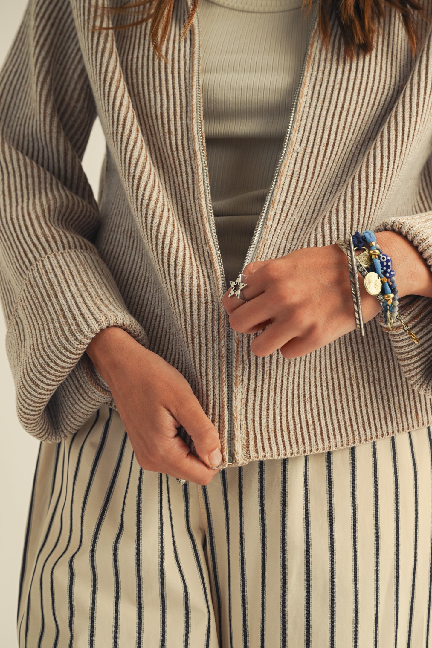 Woodsy Zip Cardi