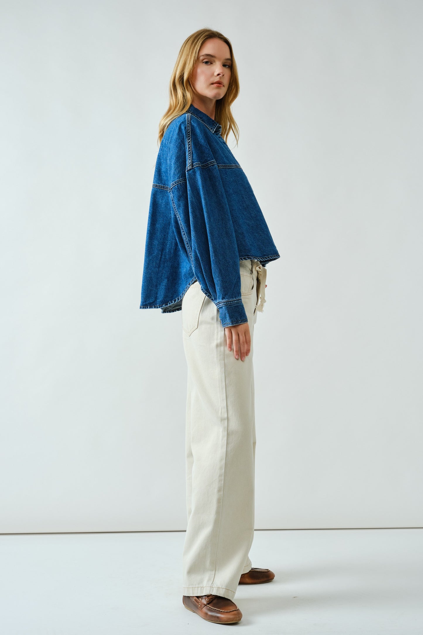 Denim Swing Jacket