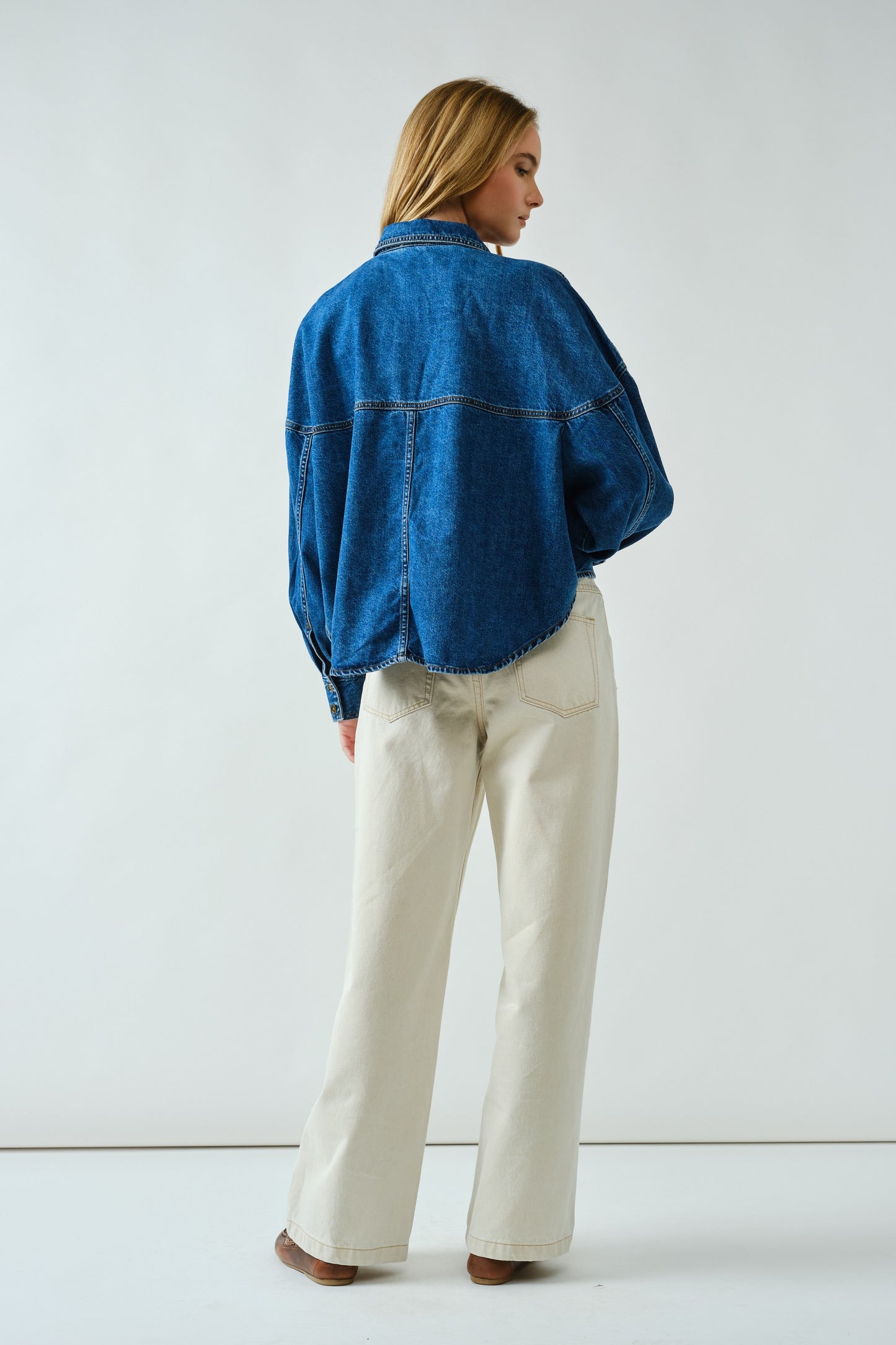 Denim Swing Jacket