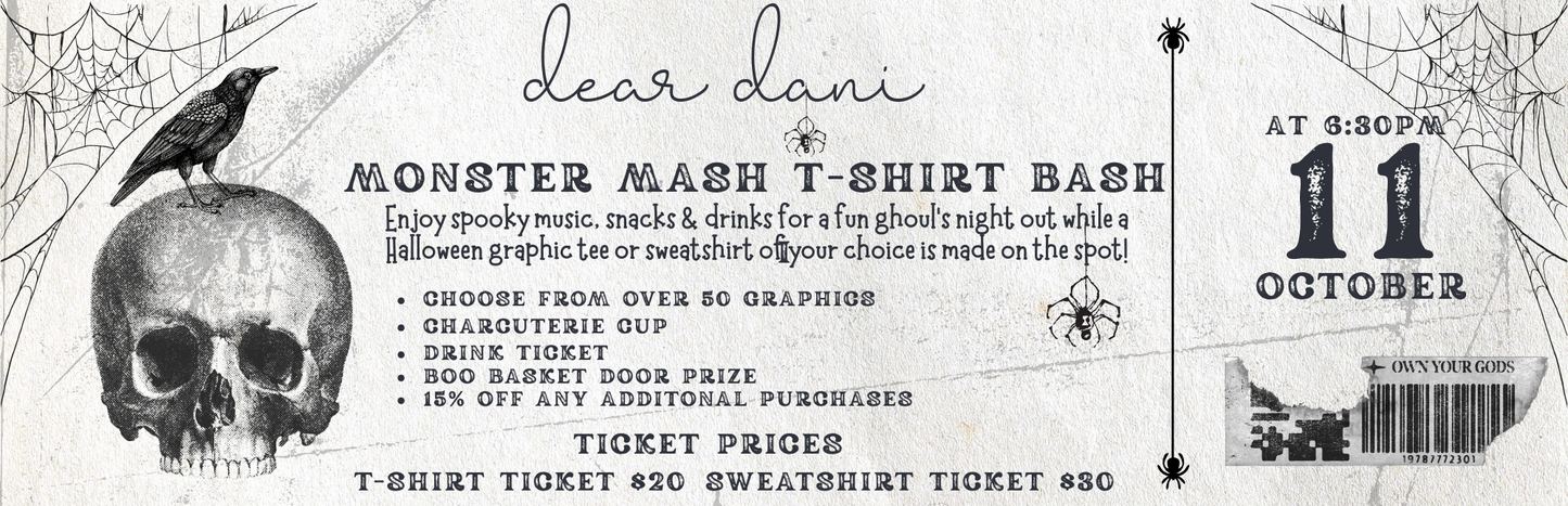 Monster Mash T-Shirt Bash