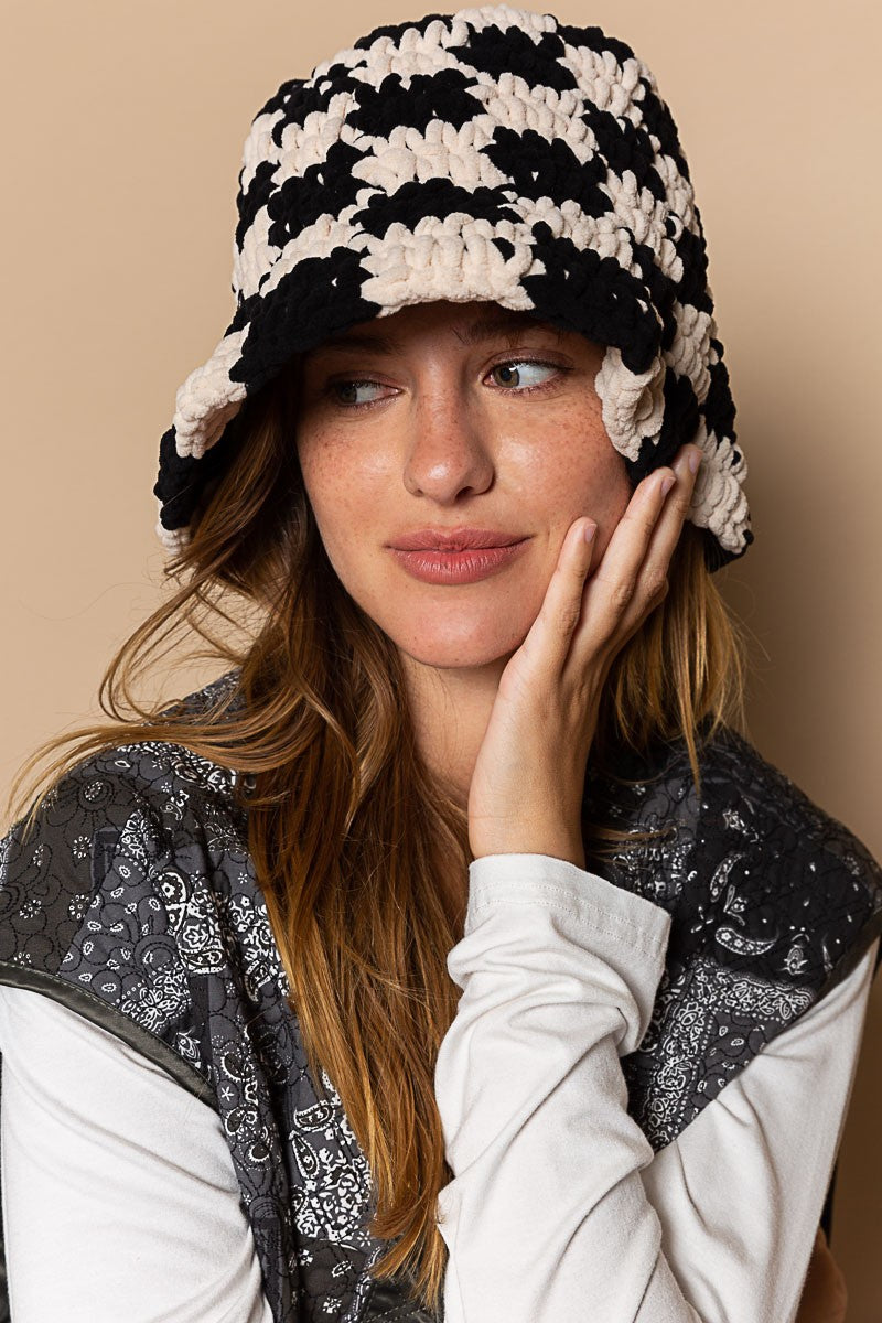 Chenille Sweater Hat