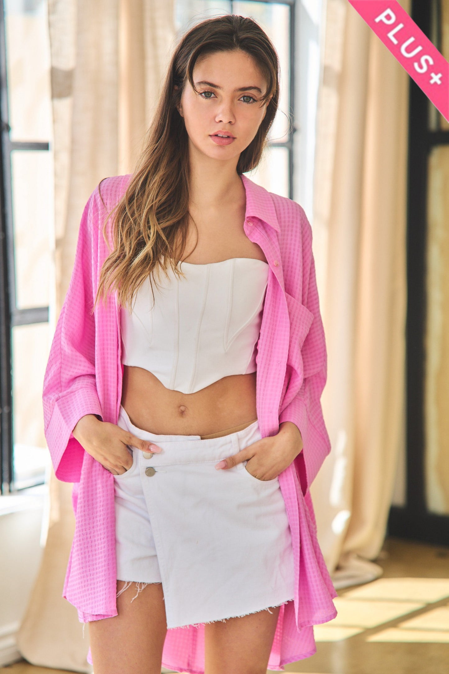 Relaxed Fit Easy Does It Top PLUS