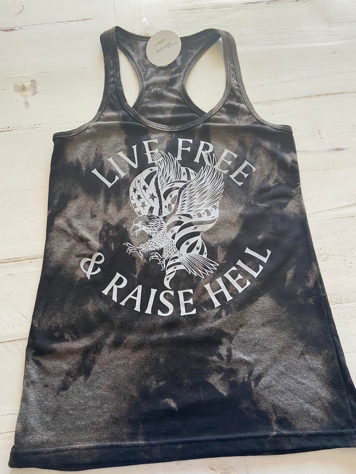 'Live Free & Raise H*ll' Graphic