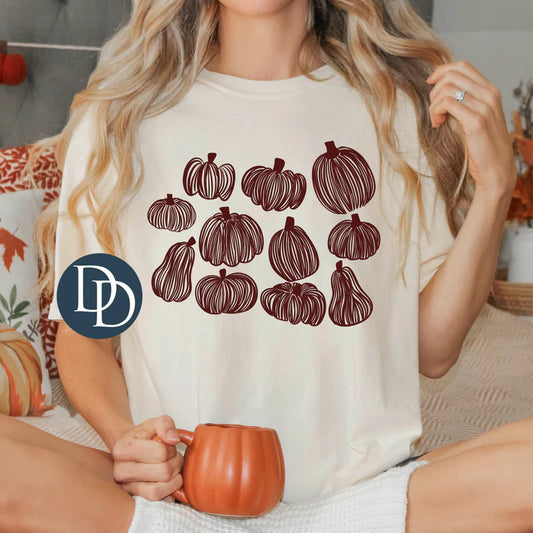 'Pumpkin Sketches' Graphic