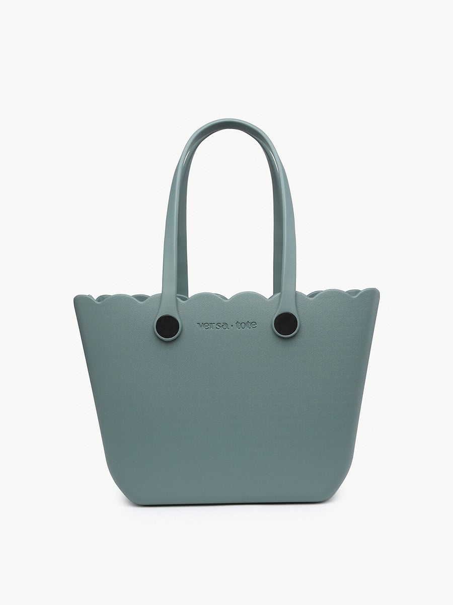 Rose Scalloped Versa Tote