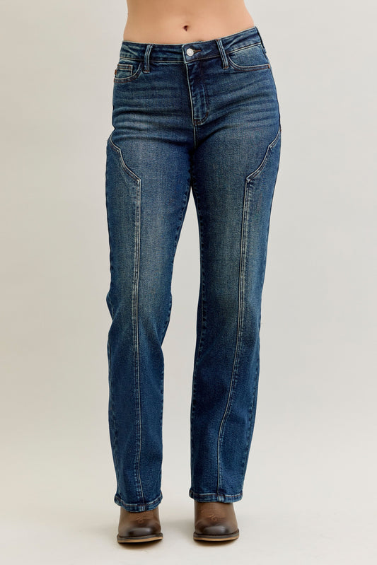 Western Seam Detail Judy Blue Jeans