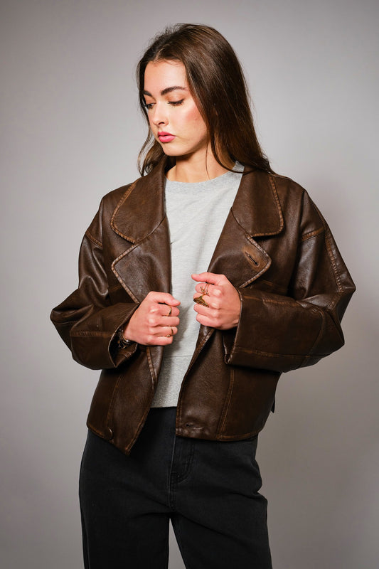 Esmeralda Vegan Leather Jacket
