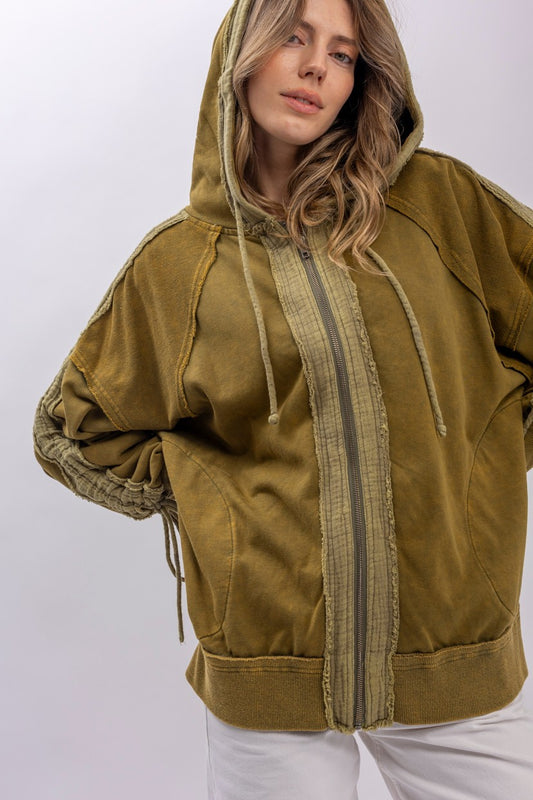 Mila Zip Up Hoodie