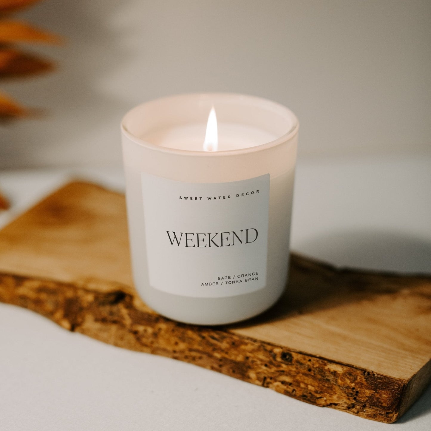 Sweet Water Soy Candle 'Weekend'